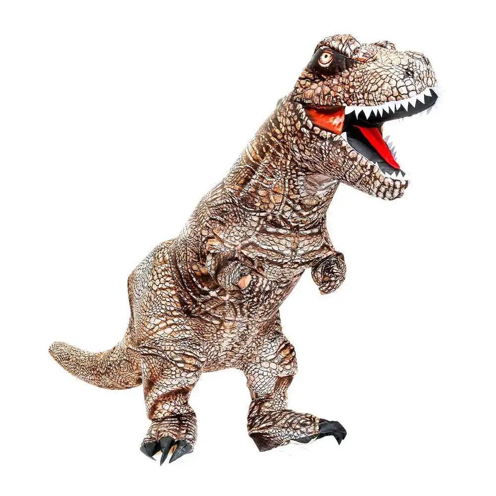 Inflatable Dinosaur Costume Adult - Fantasia Inflável de Dinossauro Velociraptor T-REX