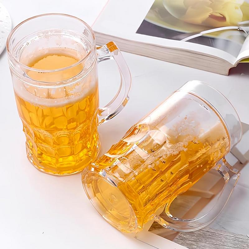 Prank Toys - Caneca de cerveja falsa engraçada, 450ml,