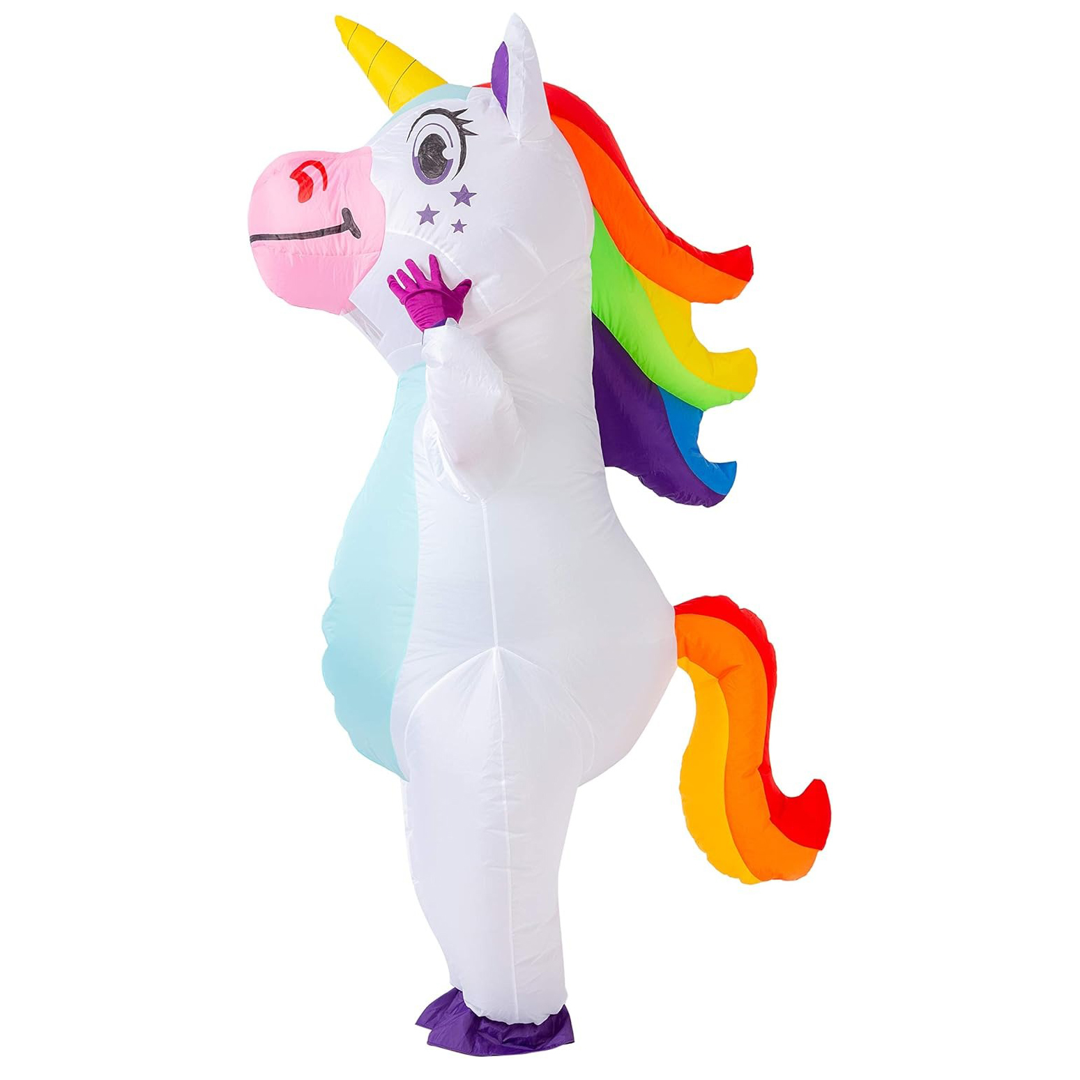 Costumes - Fantasia Inflável de Unicórnio para Adultos,