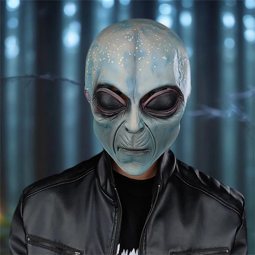 Latex Alien Mask Realistic - Máscara Alienígena de Látex, Máscara de