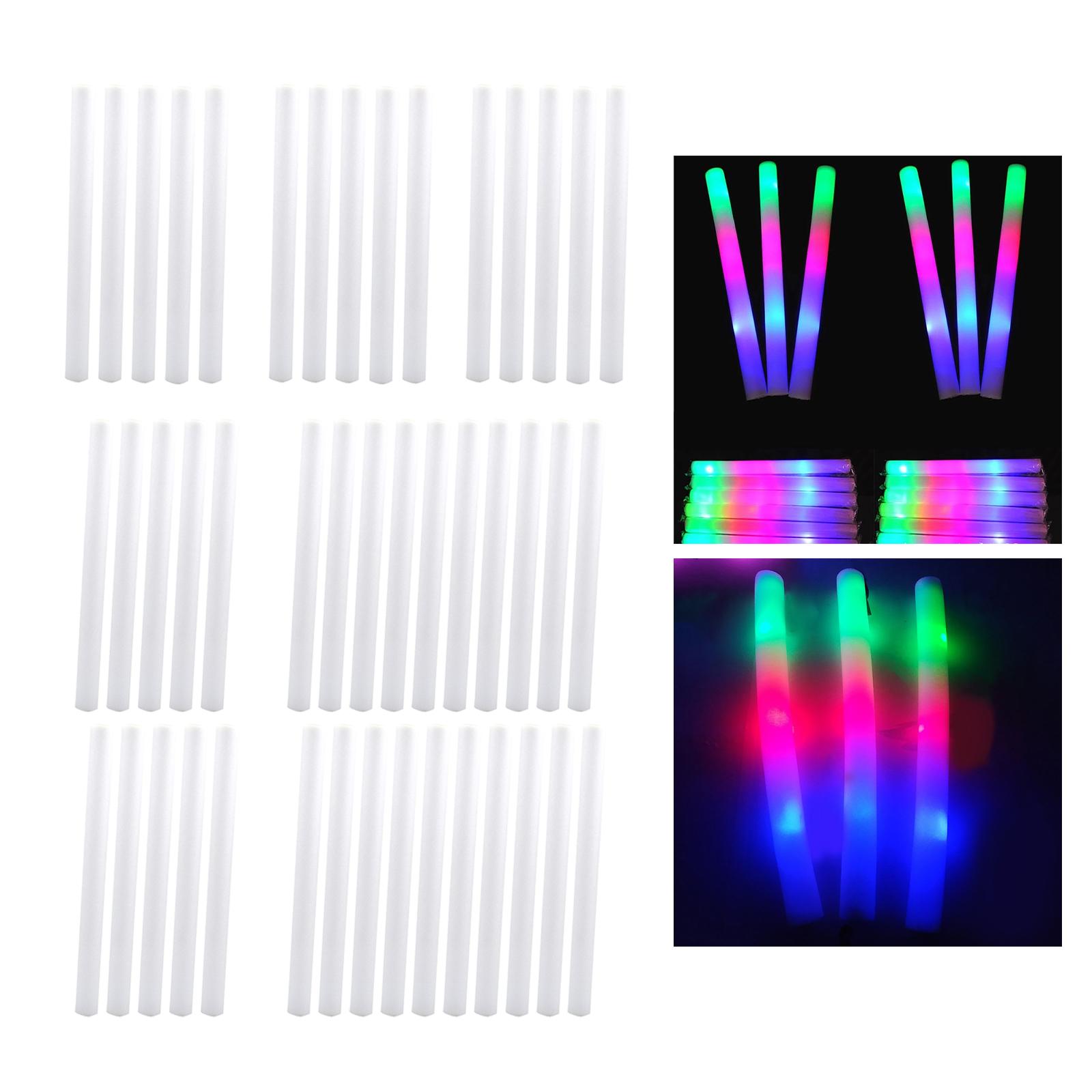 Flashing Led Foam Sticks Party - Bastões de Espuma LED para Festas,