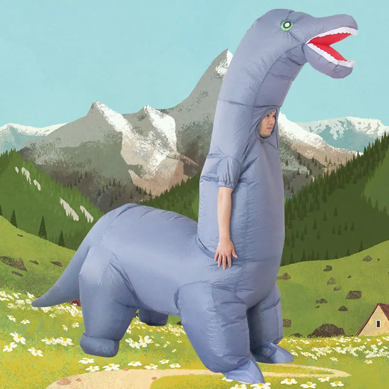 Inflatable Dinosaur Costume Adult - 2024 novo traje de dinossauro inflável