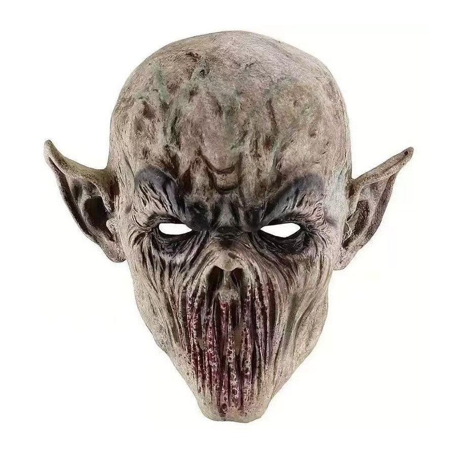 Latex Alien Mask Realistic - Máscara de Monstro Assustadora de Halloween,