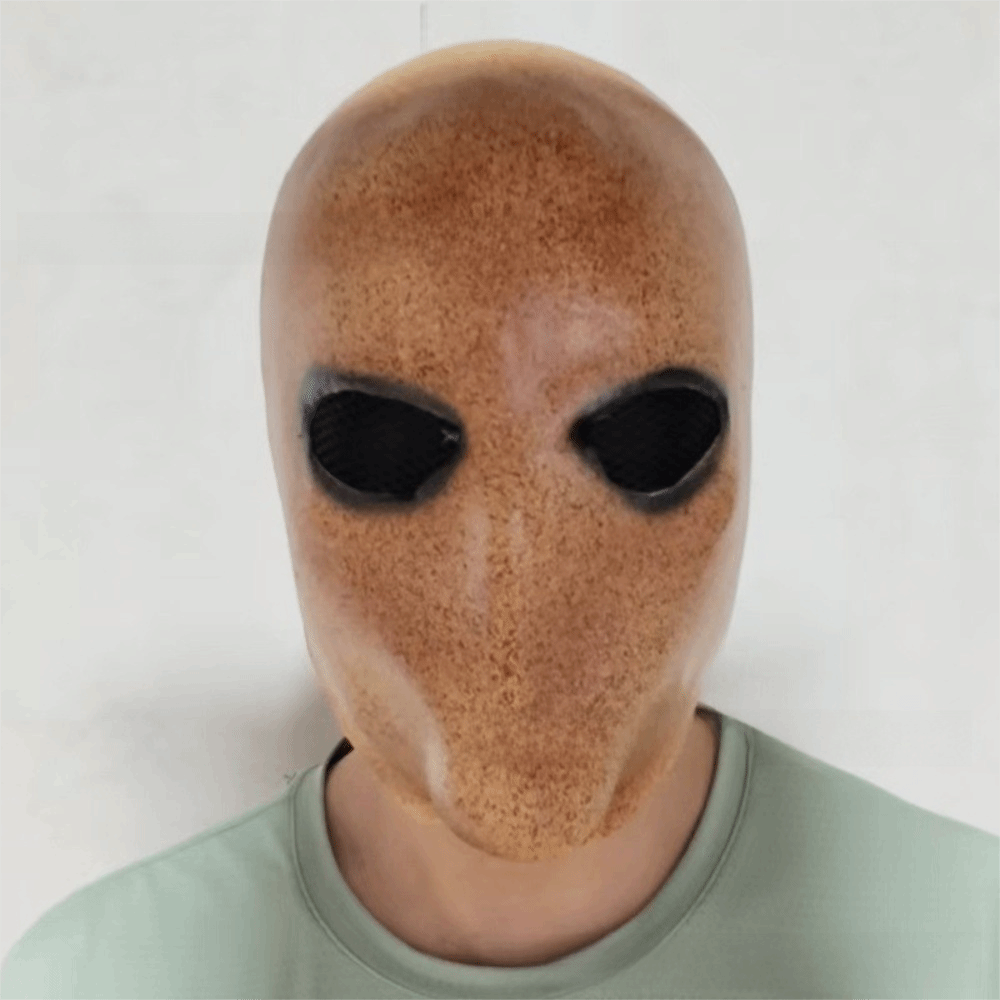 Latex Alien Mask Realistic - Máscara de Halloween do Homem Sem