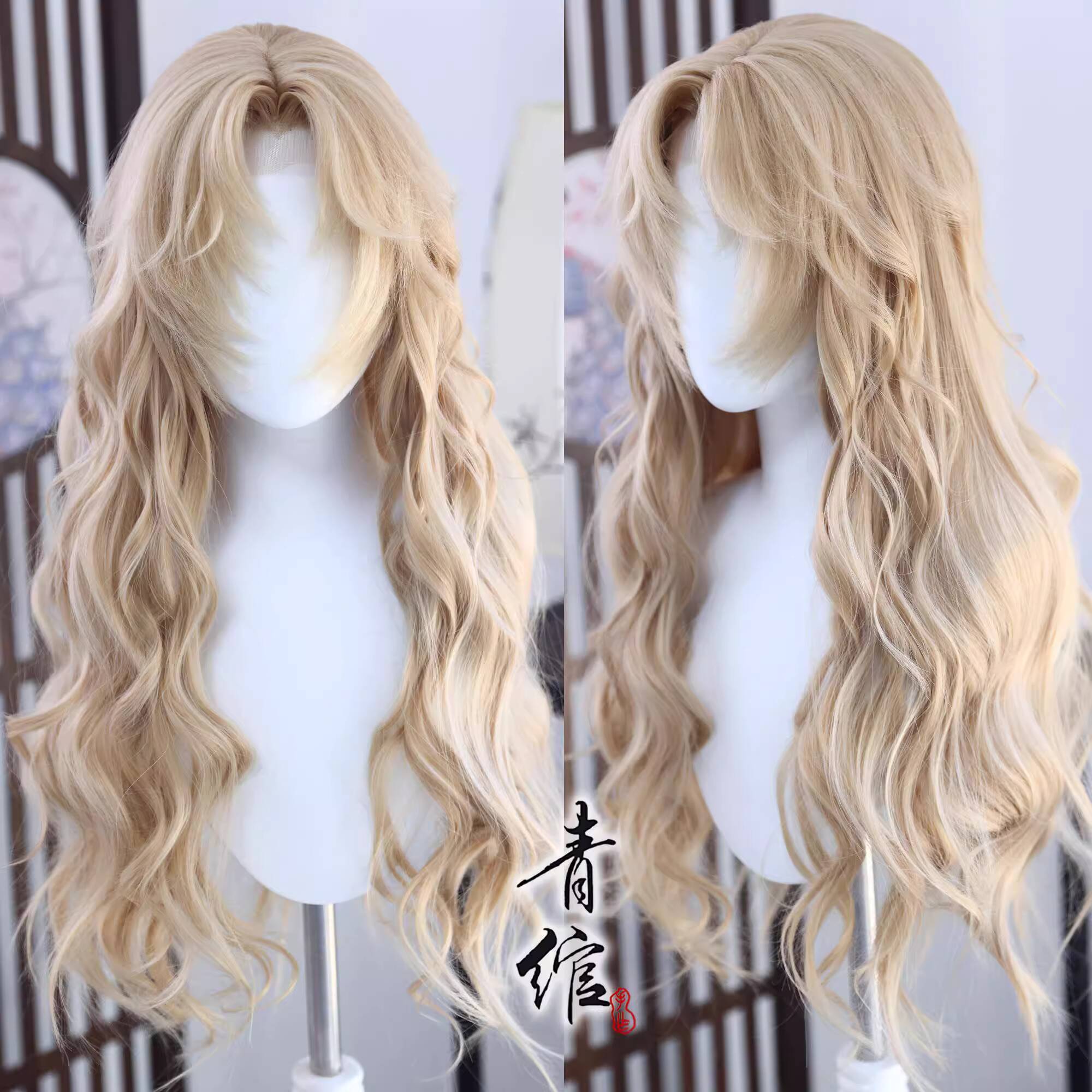 Anime Cosplay Wig Heat Resistant - Vermute berumotto estilo peruca cosplay kudou