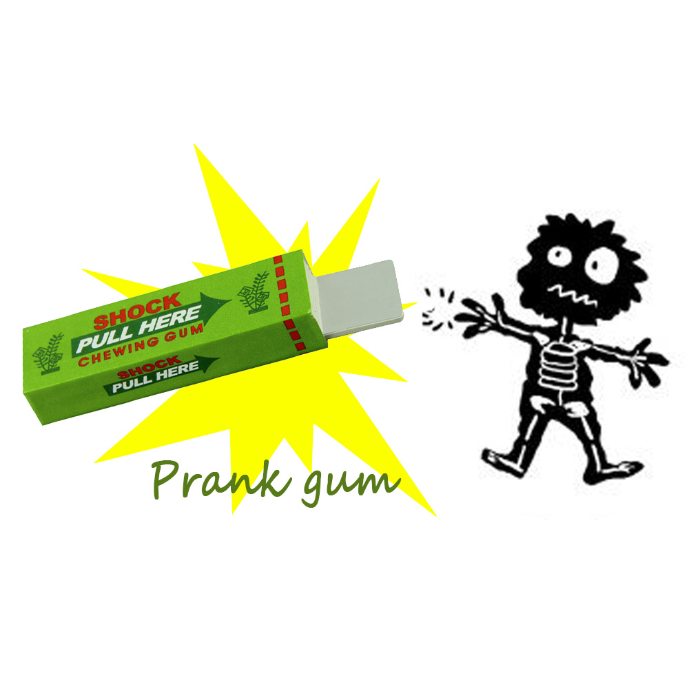 Shock Pen Prank Toy - Goma de choque elétrico, fantastic de