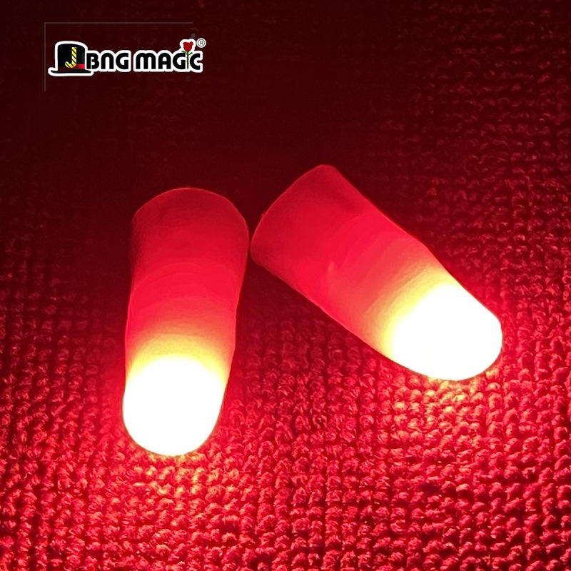 Thumb Tip Magic Trick Set - Profissional conjunto de luz-par truques mágicos