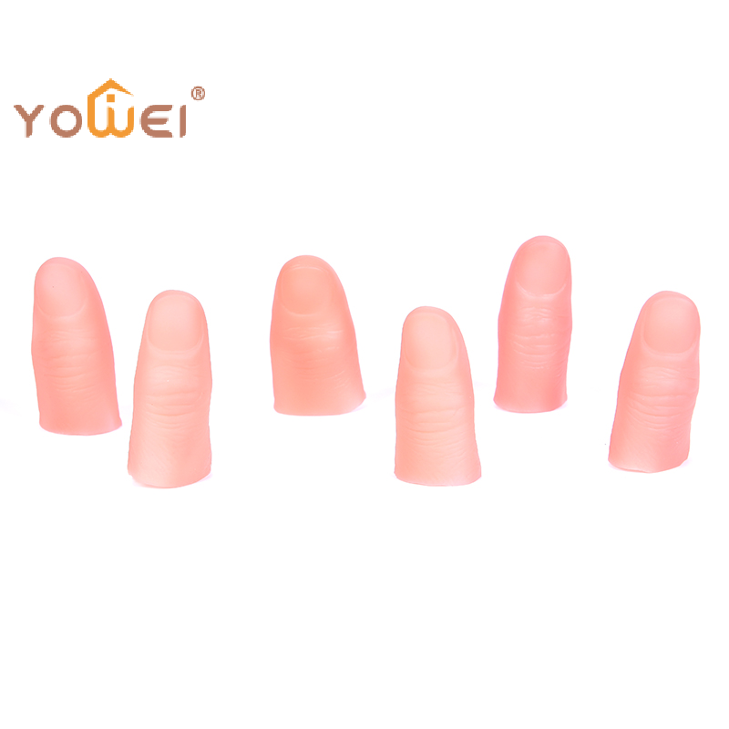 Thumb Tip Magic Trick Set - Último Lançamento: Kit com 3 Dedos